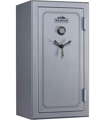 Wasatch 40-Gun Fireproof and Waterproof Safe with Electronic Lock (40CGW, 40EDBW, 40EGW)