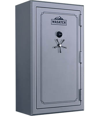 Wasatch 64-Gun Fireproof and Waterproof Safe with Electronic Lock, 64CGW, ​​​​64EDBW, ​​​​64EGW